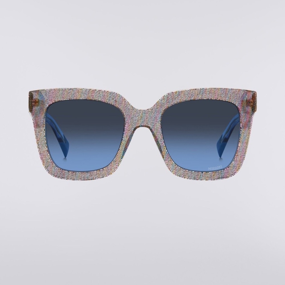 MISSONI DNA Acetate Sparkly Sunglasses